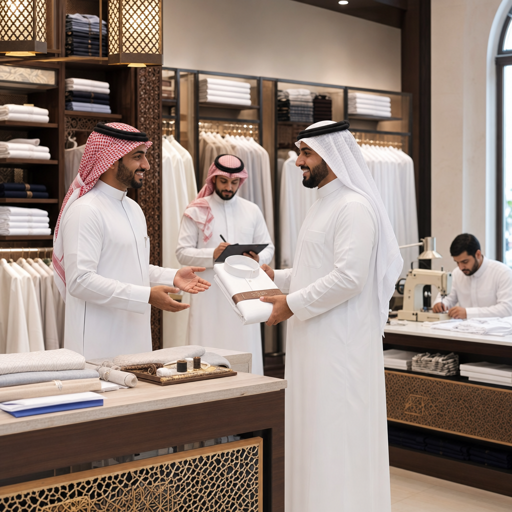 كيف تجعل محل الثوب السعودي يُطلب بالاسم لا بالسعر فقط