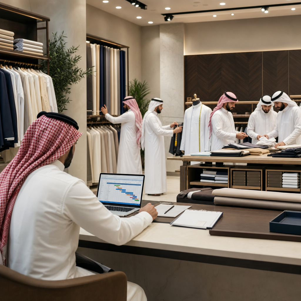 كيف يدير محل الثوب السعودي ضغط المواسم دون تأخير