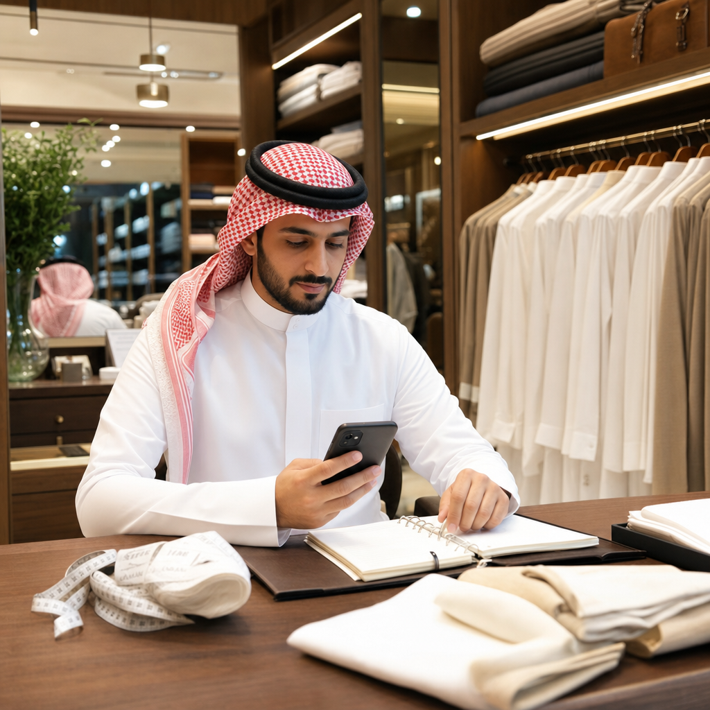 كيف يحول محل الثوب السعودي استفسارات واتساب إلى حجوزات فعلية